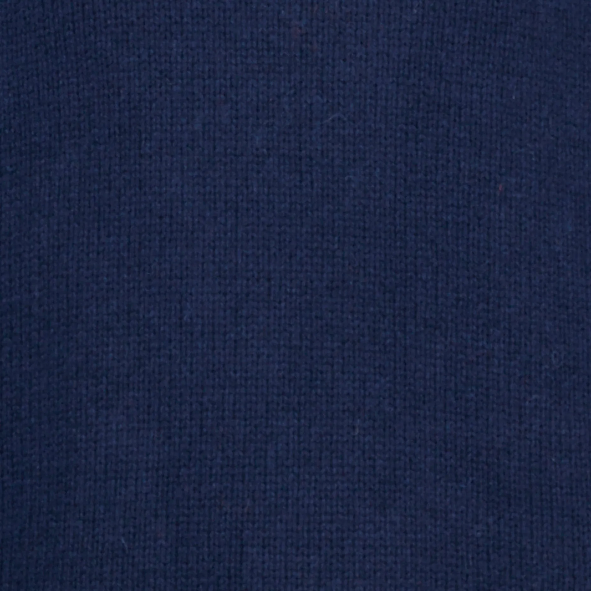 SELECTED CODY - Jersey recto de mezcla de lana con cuello redondo en azul